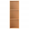 Szeroki regał HDF z 3 segmentami 37,5 x 29 x 109cm