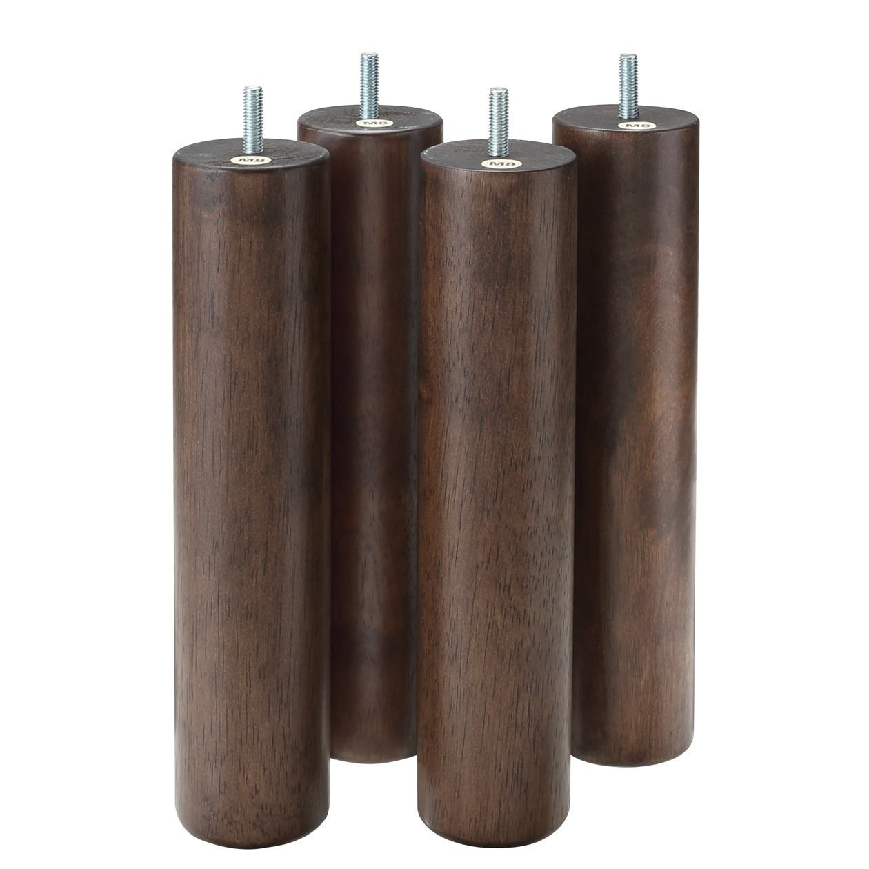 Łóżko systemowe - nogi orzech 26cm