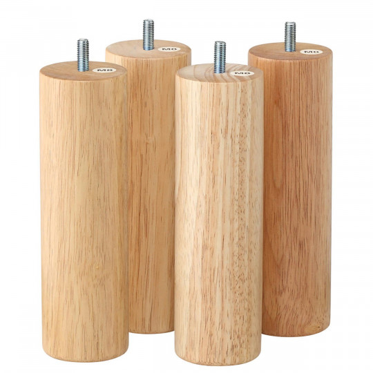 Łóżko systemowe - nogi dąb 20cm