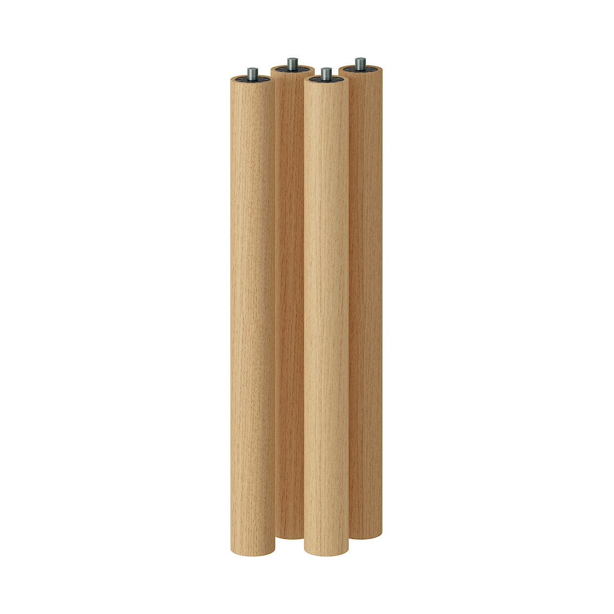 Stół systemowy - nogi lity dąb długie 72cm