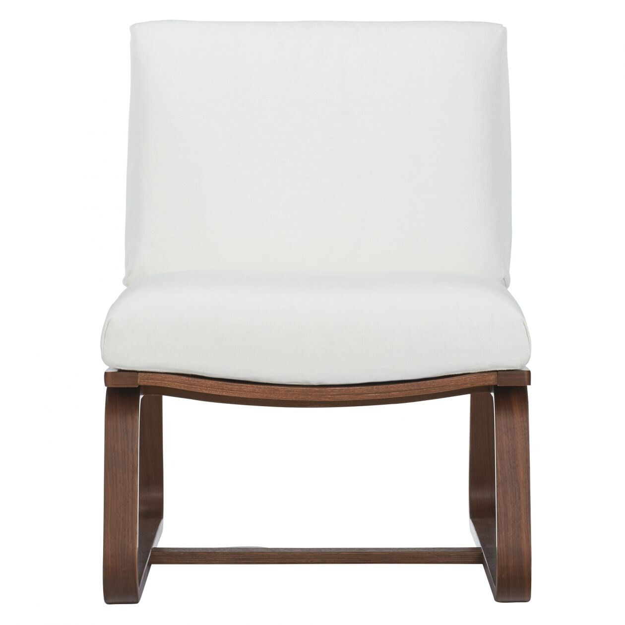 LD Fotel tapicerowany orzech 55x78x77cm