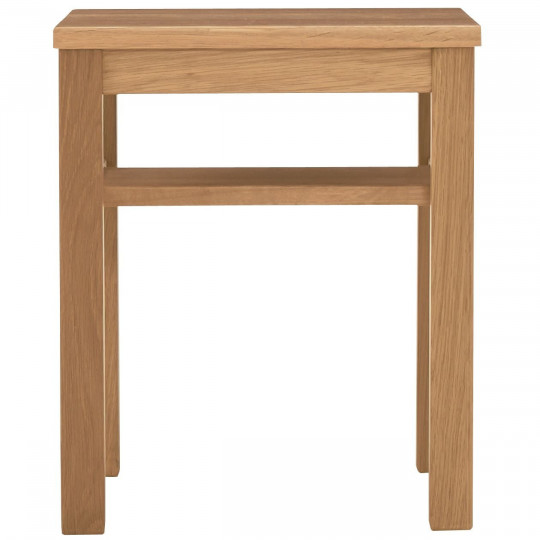 Stolik nocny / taboret orzech