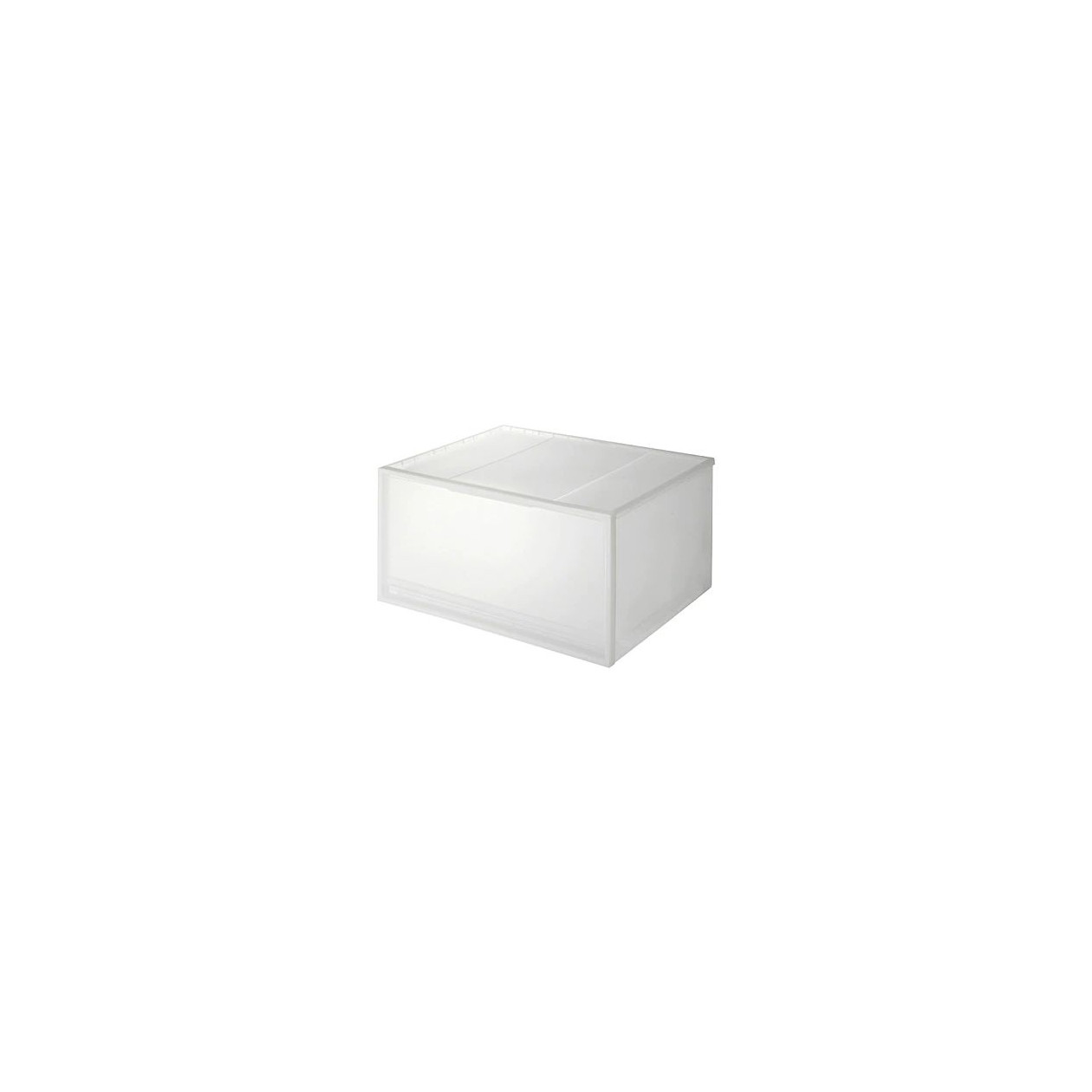 Szeroka szuflada z polipropylenu 30 x 55 x 44,5 cm