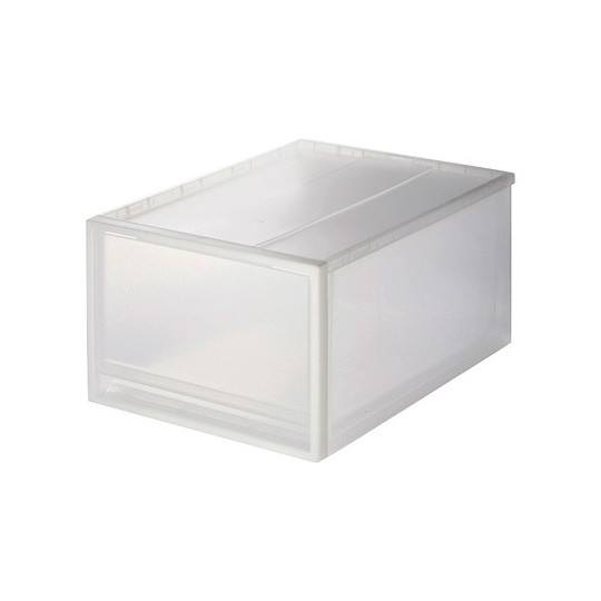 Szuflada z polipropylenu 24 x 34 x 44,5 cm