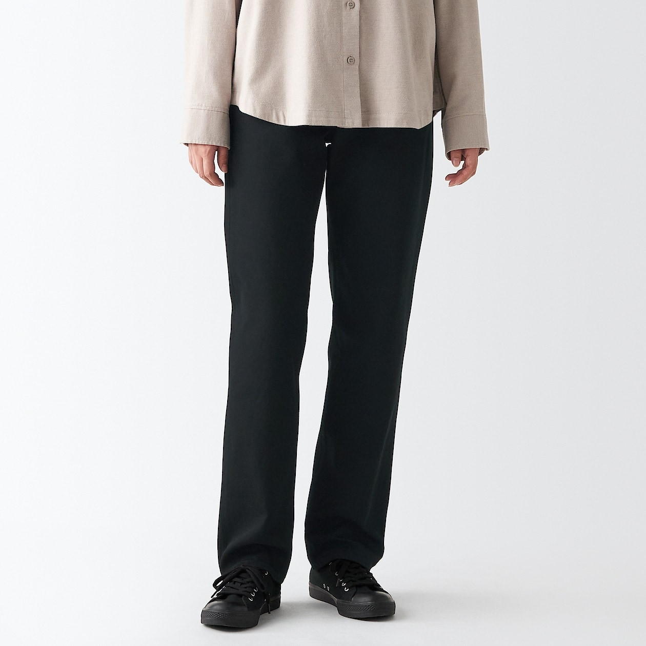 Jeansy regular fit czarne