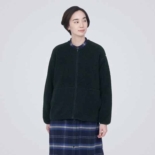 Bluza z polaru rozpinana granatowa