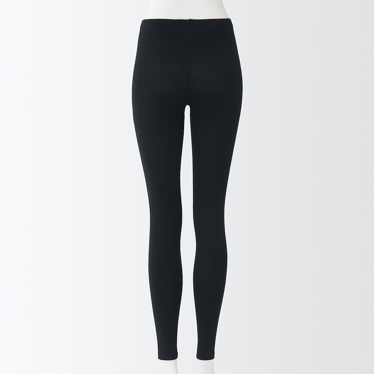 Legginsy gładkie czarne