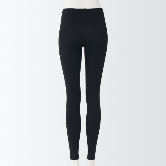 Legginsy gładkie czarne