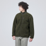 Bluza z polaru rozpinana khaki