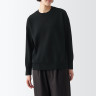 Sweter z dekoltem C czarny